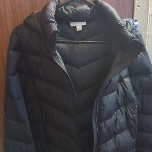 Women's Black Puffer Jacket